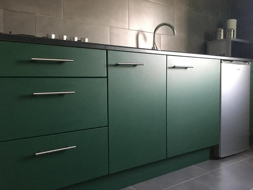 Kuchyňa alebo kuchynka v ubytovaní Apartament Nadbystrzycka no.14