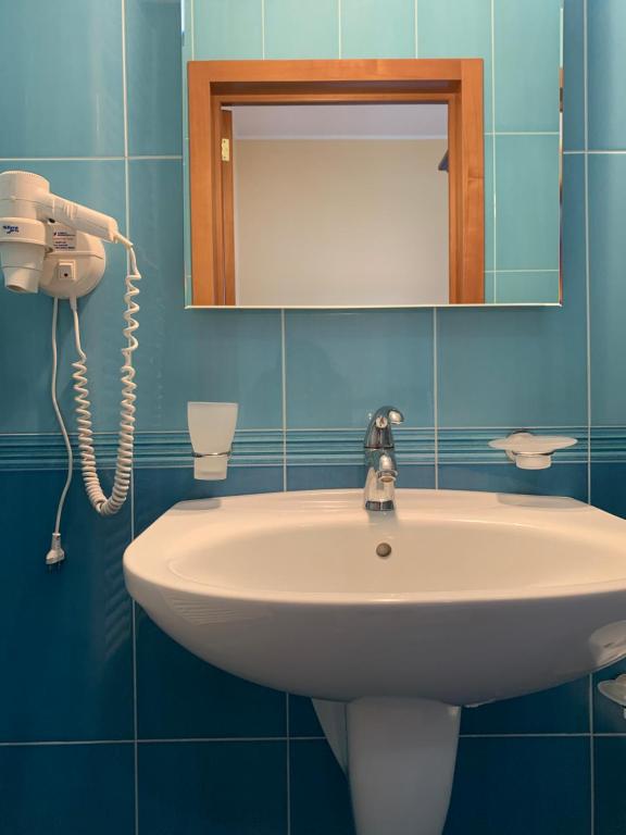 Koupelna v ubytování Hotel Costa Blu