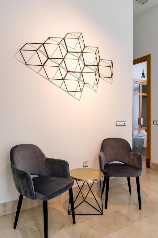 Posezení v ubytování 2E Stylish Bright Apartment Sevilla Downtown Azofaifo