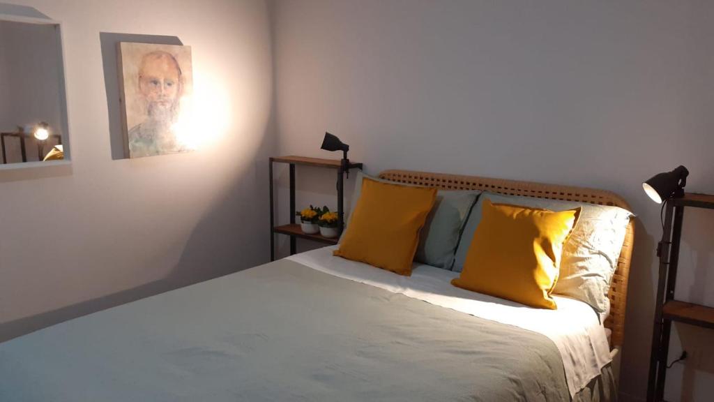 Postel nebo postele na pokoji v ubytování Borgo Antico