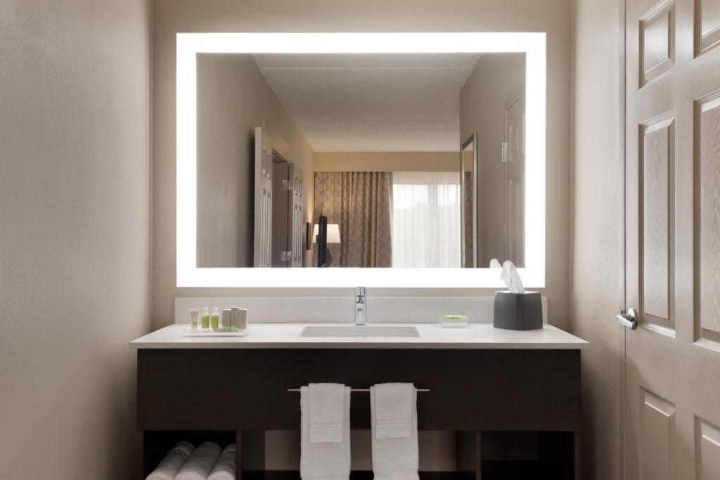 Ein Badezimmer in der Unterkunft Holiday Inn Hotel &amp; Suites Council Bluffs by IHG
