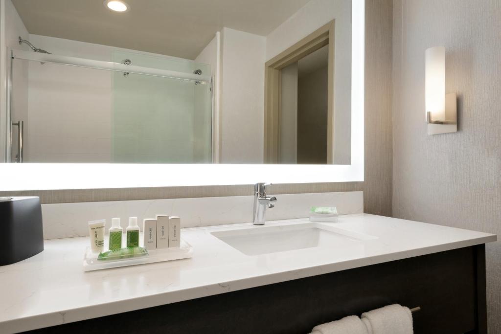 Ein Badezimmer in der Unterkunft Holiday Inn Hotel &amp; Suites Council Bluffs by IHG