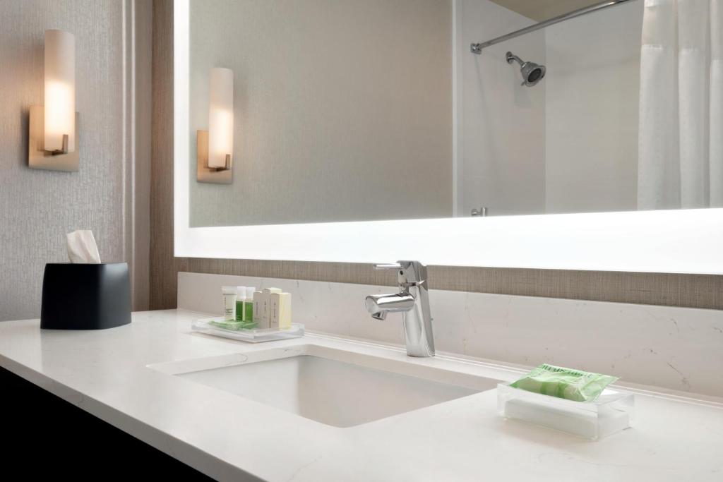 Ein Badezimmer in der Unterkunft Holiday Inn Hotel &amp; Suites Council Bluffs by IHG