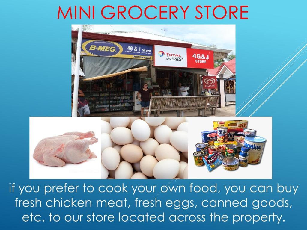 Supermarket nebo jiné obchody v  chaty nebo okolí
