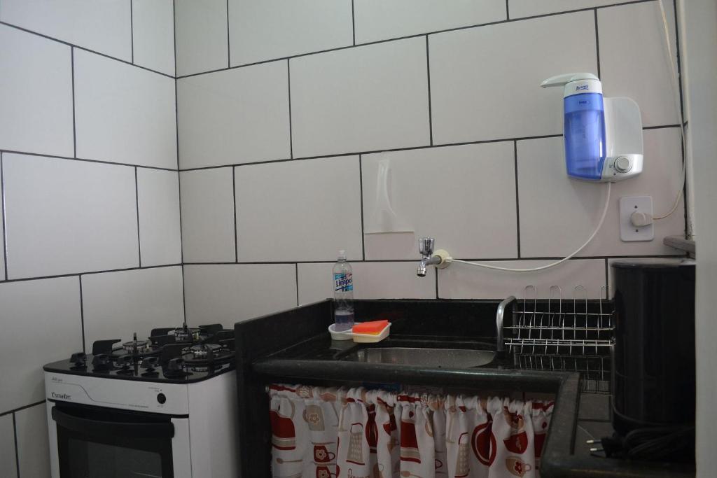  Casa com garagem e churrasqueira a 5 minutos da Praia Grande