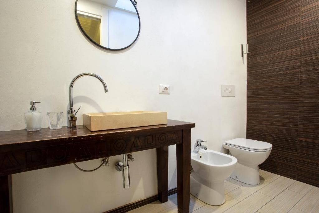 Een badkamer bij Antiche Mura
