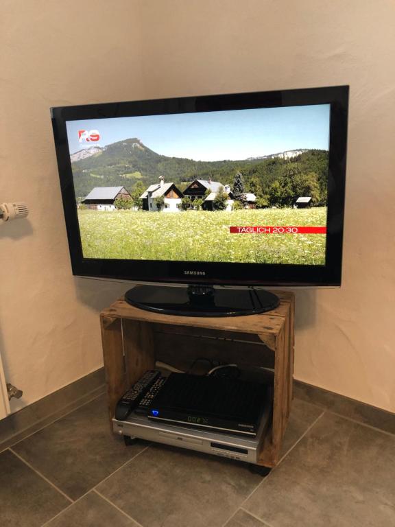 TV a/nebo společenská místnost v ubytování Sunnesching