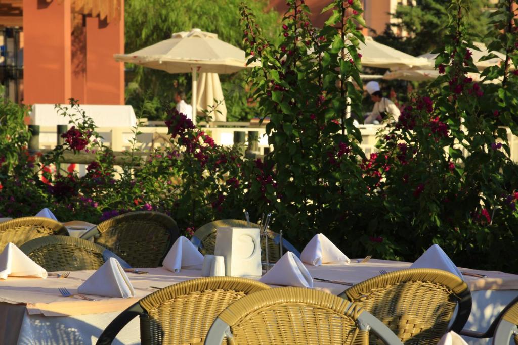 Zahrada ubytování AQI Pegasos Resort