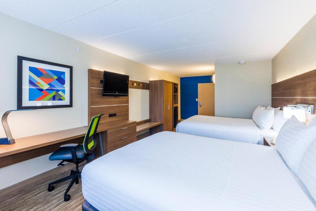 Holiday Inn Express Hotel & Suites Saint John Harbour Side by IHG - Chambre Standard Avec Deux Lits Queennes