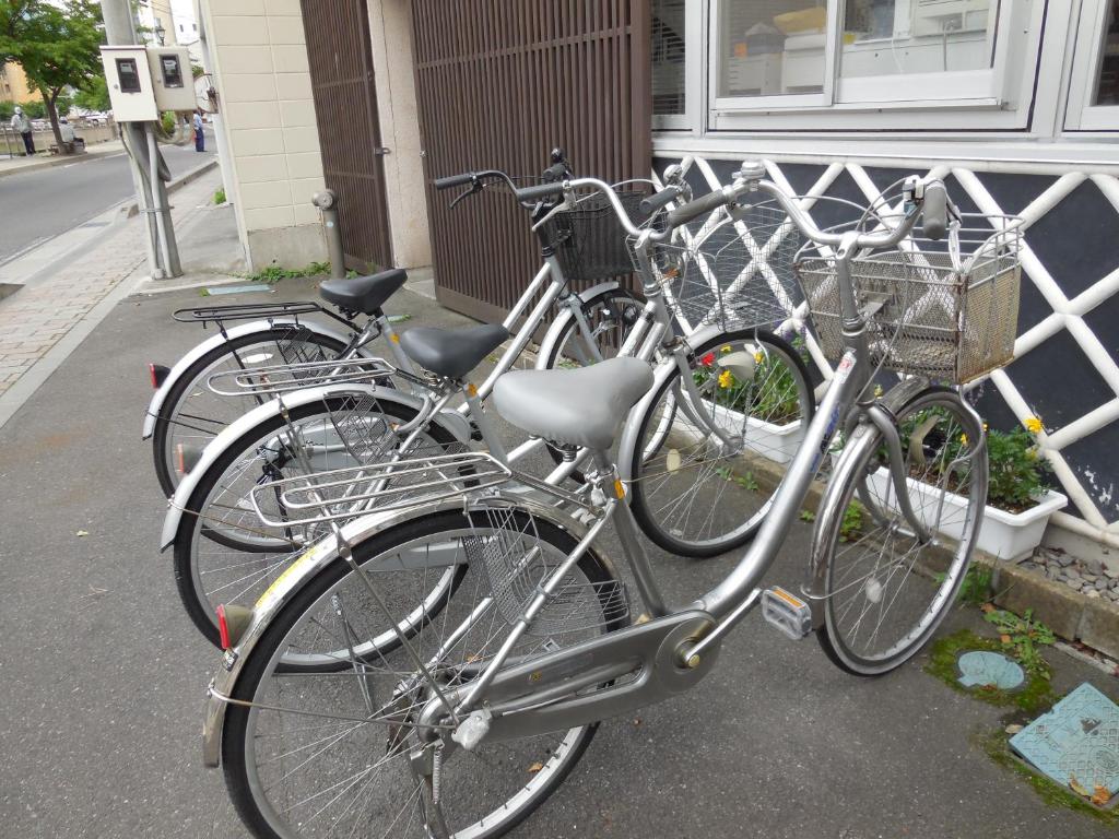 Jízda na kole v ubytování Hotel Matsumoto Yorozuya nebo okolí