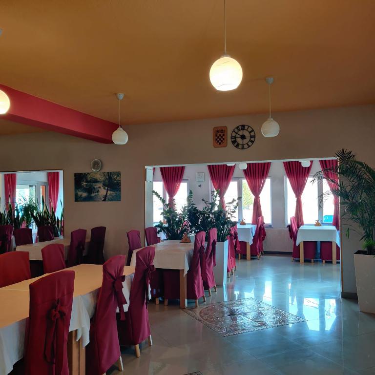Posezení v ubytování Rooms Sapina