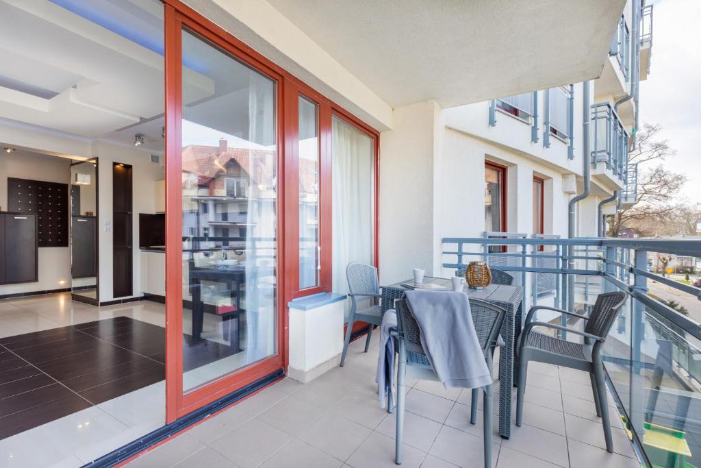 Kuchyňa alebo kuchynka v ubytovaní Apartamenty Villa Marea Misdroy by Noclegi Renters