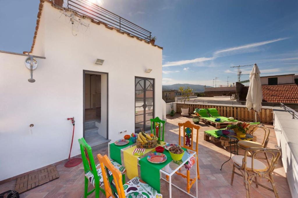 Balkon lub taras w obiekcie YourHome - Karme House
