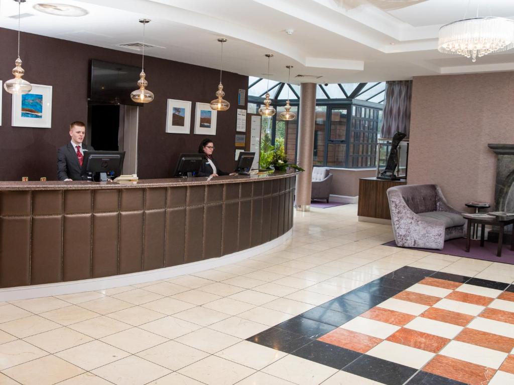 Vstupní hala nebo recepce v ubytování Leonardo Hotel Galway