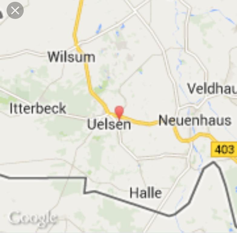 Ferienhaus uelsen - Twee Slaapkamers Huis