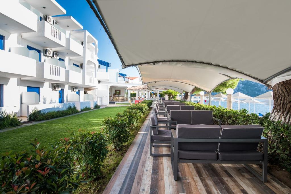 Zahrada ubytování Hotel Porto Koufo