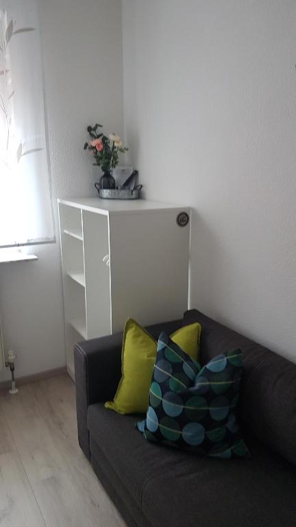 Posezení v ubytování Gästezimmer Fuchs