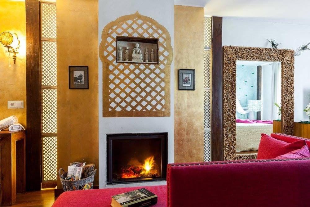 Posezení v ubytování Hotel Boutique Valle de Oca