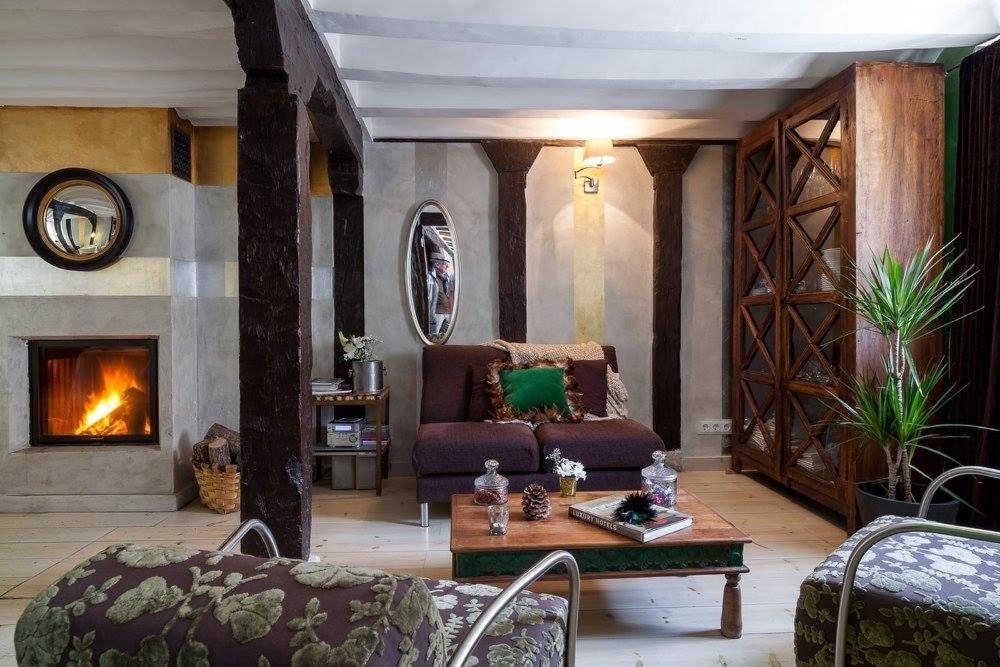 Posezení v ubytování Hotel Boutique Valle de Oca