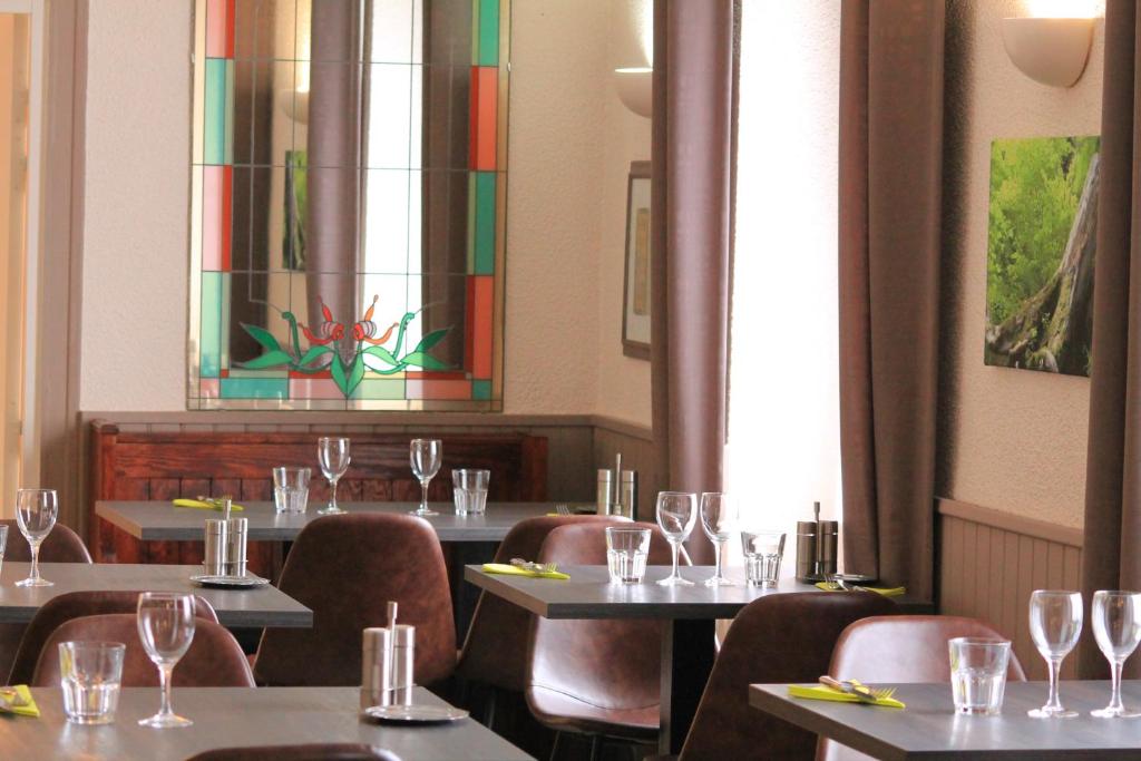 Restaurace v ubytování Le Chatel