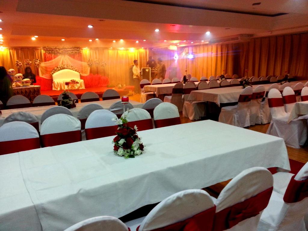 Restaurace v ubytování Green Palace Colombo