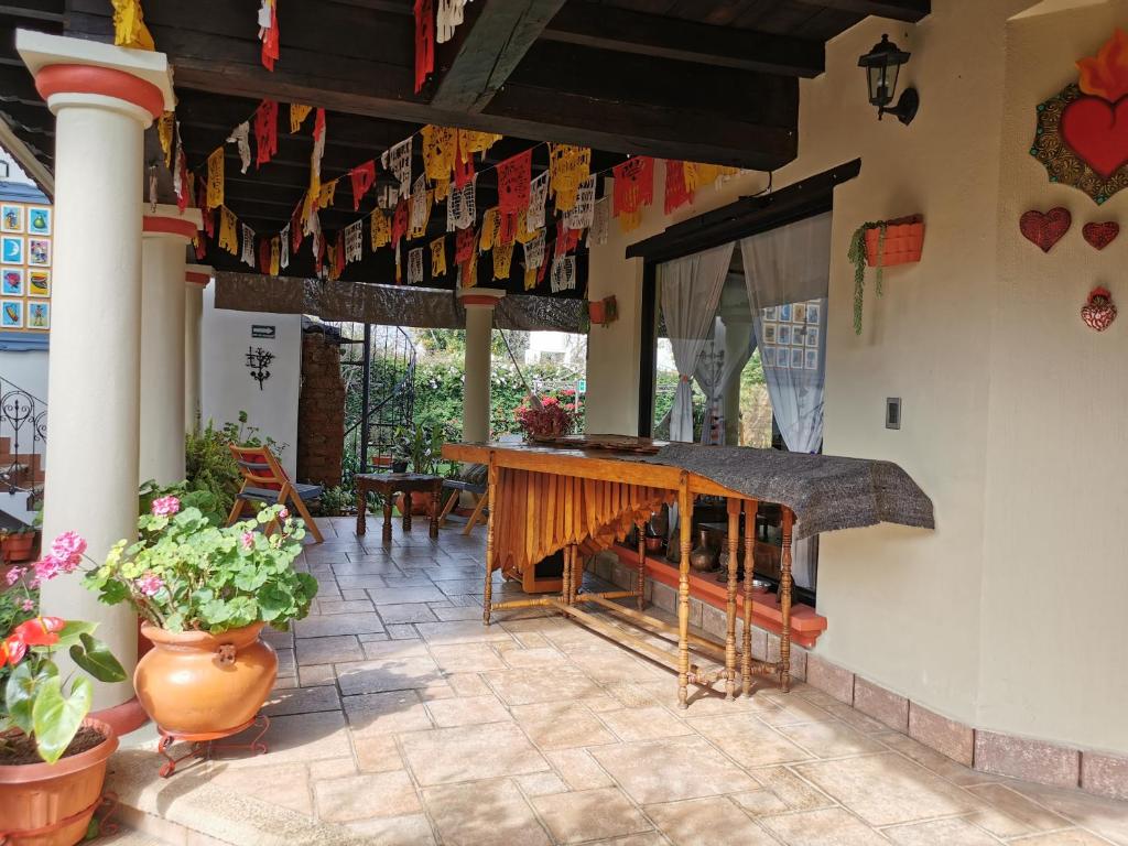 Restaurace v ubytování Hotel Ocho Barrios