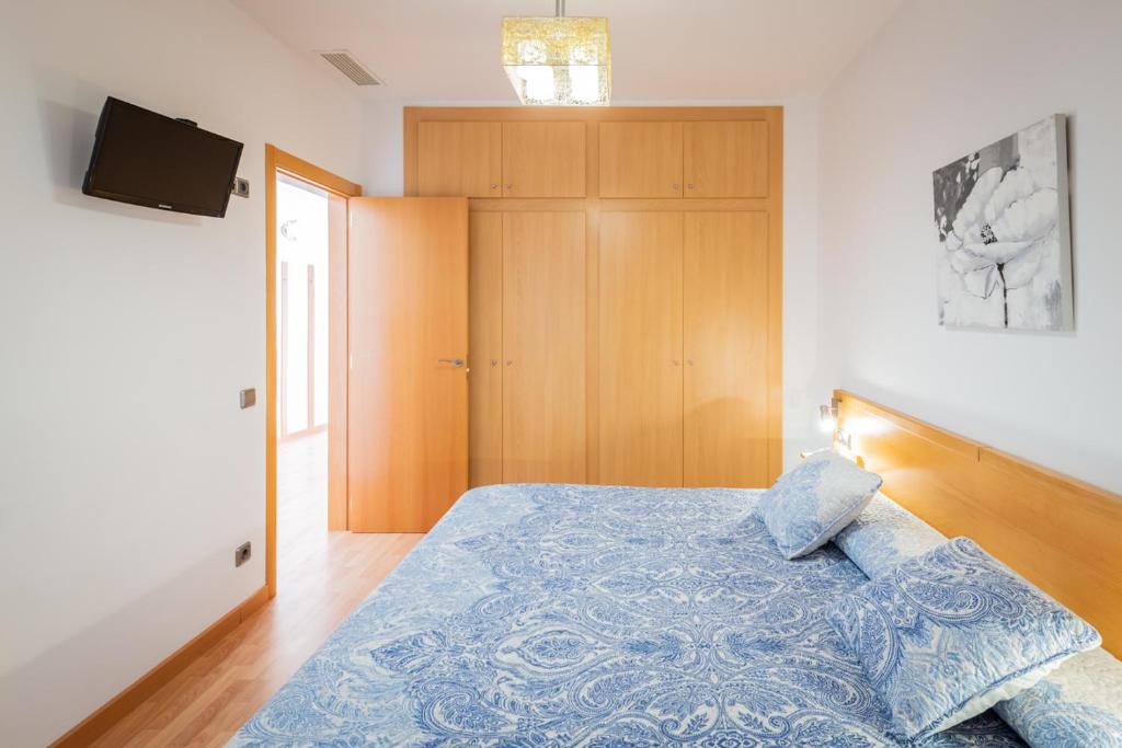 Posteľ alebo postele v izbe v ubytovaní InSitges Ribera's Beach