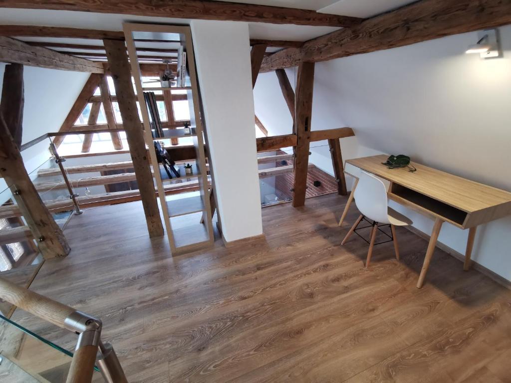 Fotografie z fotogalerie ubytování Une Maison à Colombages - Cosy, Lumineuse et Sauna v destinaci Kesseldorf