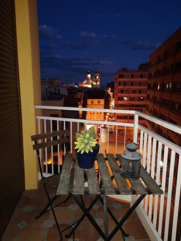 A balcony or terrace at Apartamento Rivera#2