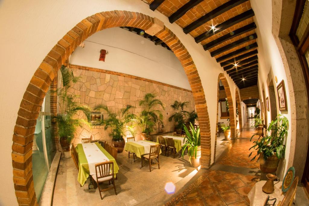 Posezení v ubytování Hotel Mesón de los Remedios