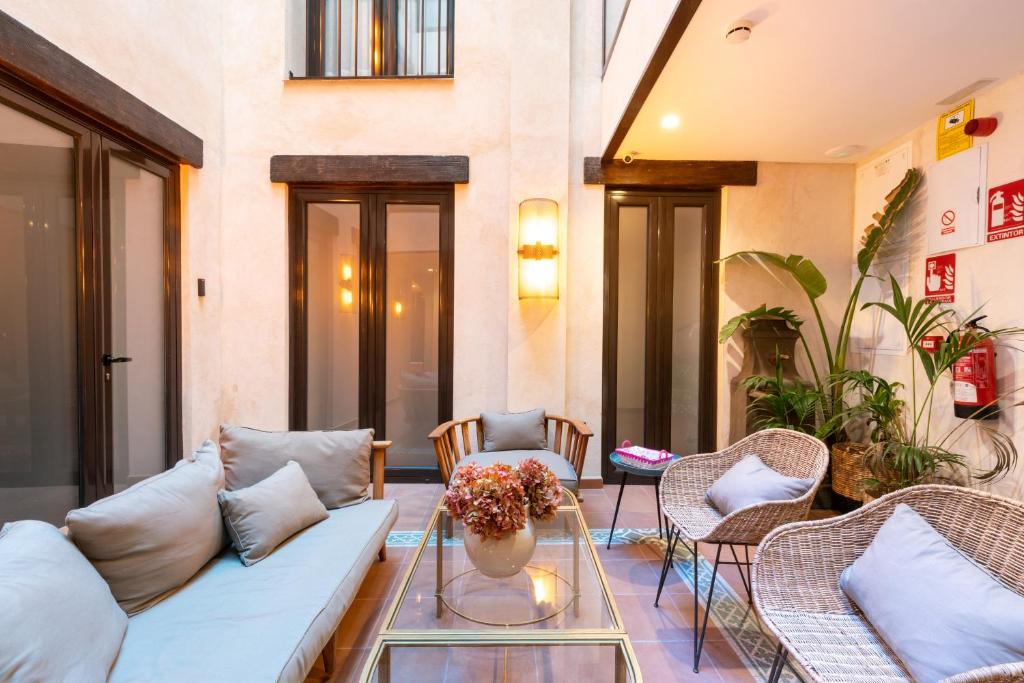 Posedenie v ubytovaní Suites San Pablo