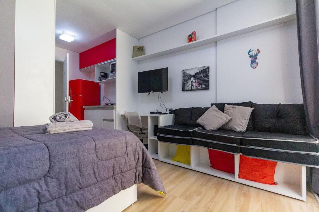  Apartamento c/infinity pool prox shopping Frei Caneca 704