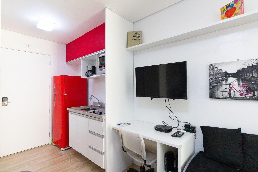  Apartamento c/infinity pool prox shopping Frei Caneca 704