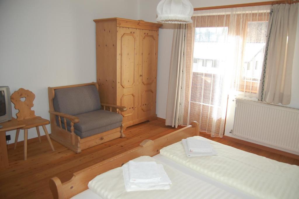 Postel nebo postele na pokoji v ubytování Pension Marienhof