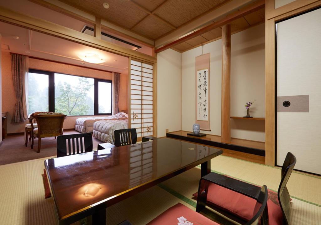 Posezení v ubytování Kirishima Hotel
