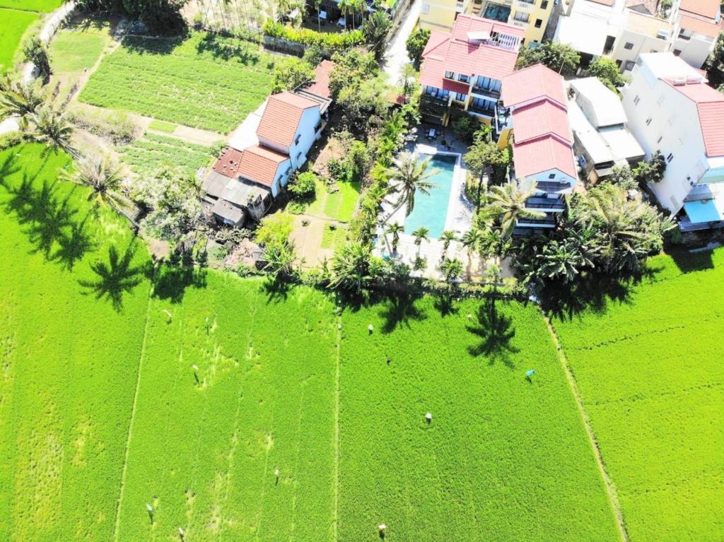 Letecký snímek ubytování Hoi An Four Seasons Villa