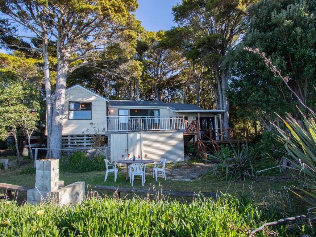 Zahrada ubytování Matai Cottage - Pakawau Bach