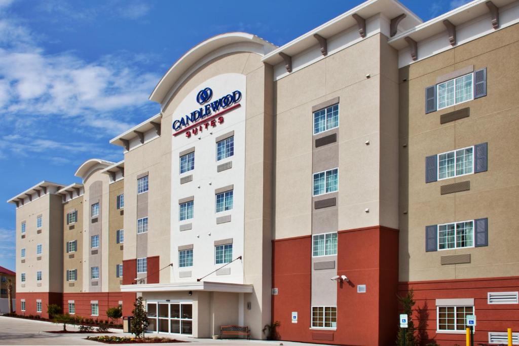 a rendering of the front of a hotel at Candlewood Suites Slidell Northshore, an IHG Hotel in Slidell