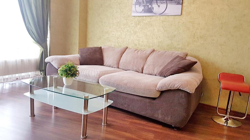 Posezení v ubytování Best Apartments in Most City, River View