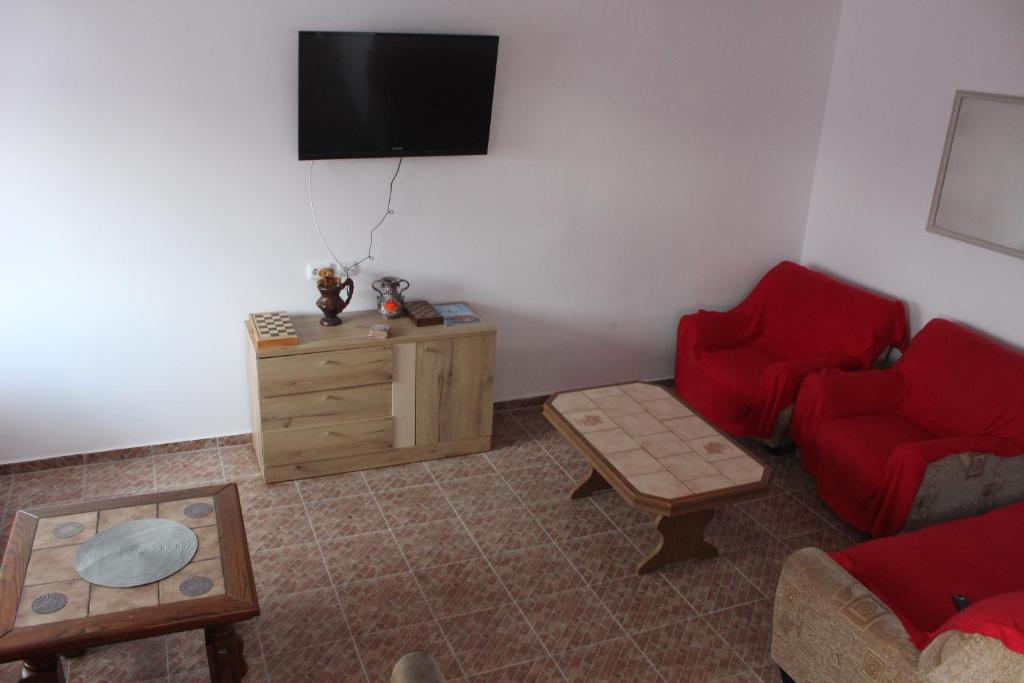 TV a/nebo společenská místnost v ubytování Casa Panoramic