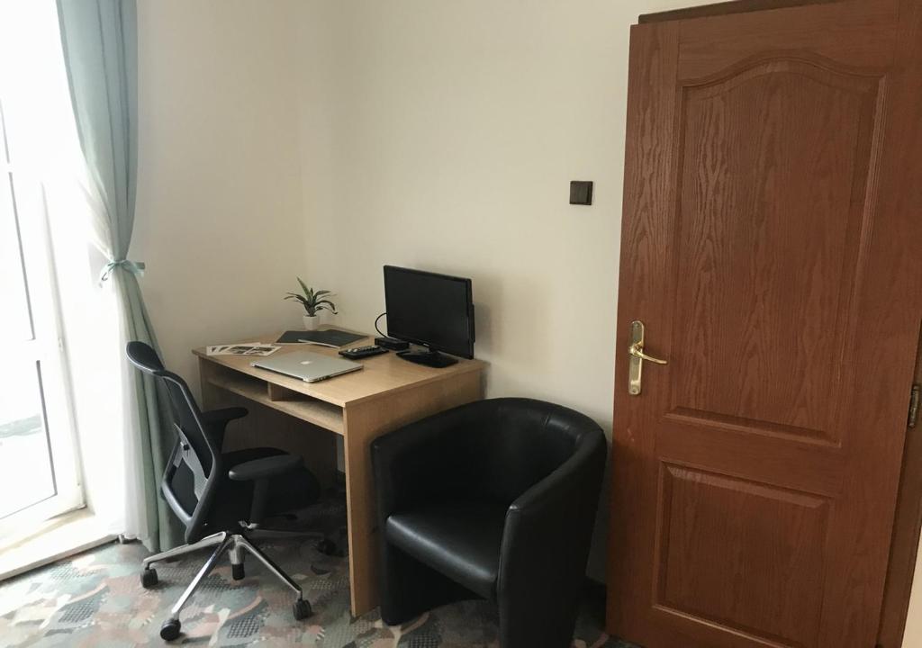 TV a/nebo společenská místnost v ubytování Hotel Otar