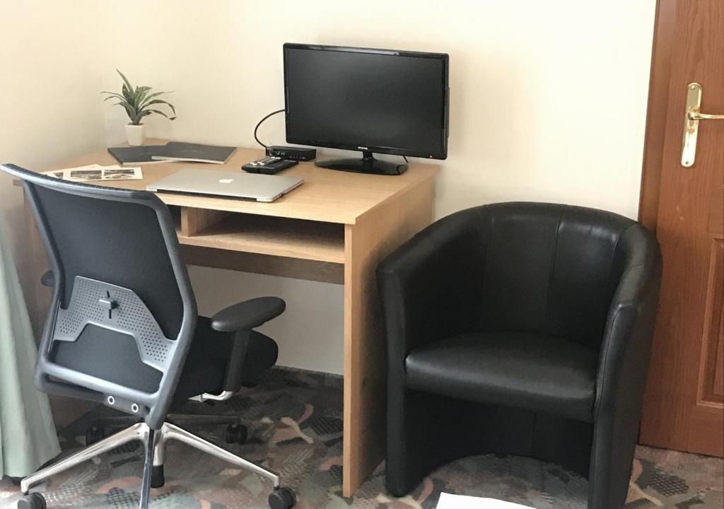 TV a/nebo společenská místnost v ubytování Hotel Otar