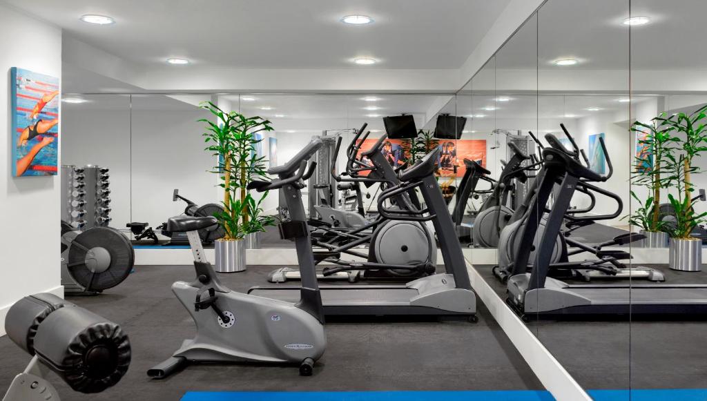 Fitness centrum a/nebo fitness zařízení v ubytování Radisson Blu Hotel, Bristol