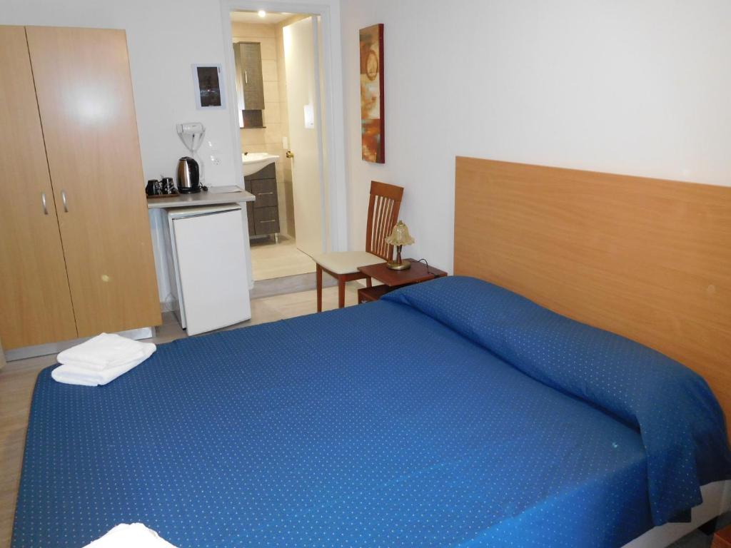 Postel nebo postele na pokoji v ubytování Hotel Oceanis