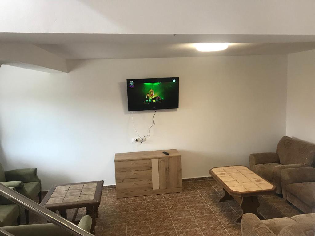 TV a/nebo společenská místnost v ubytování Casa Panoramic