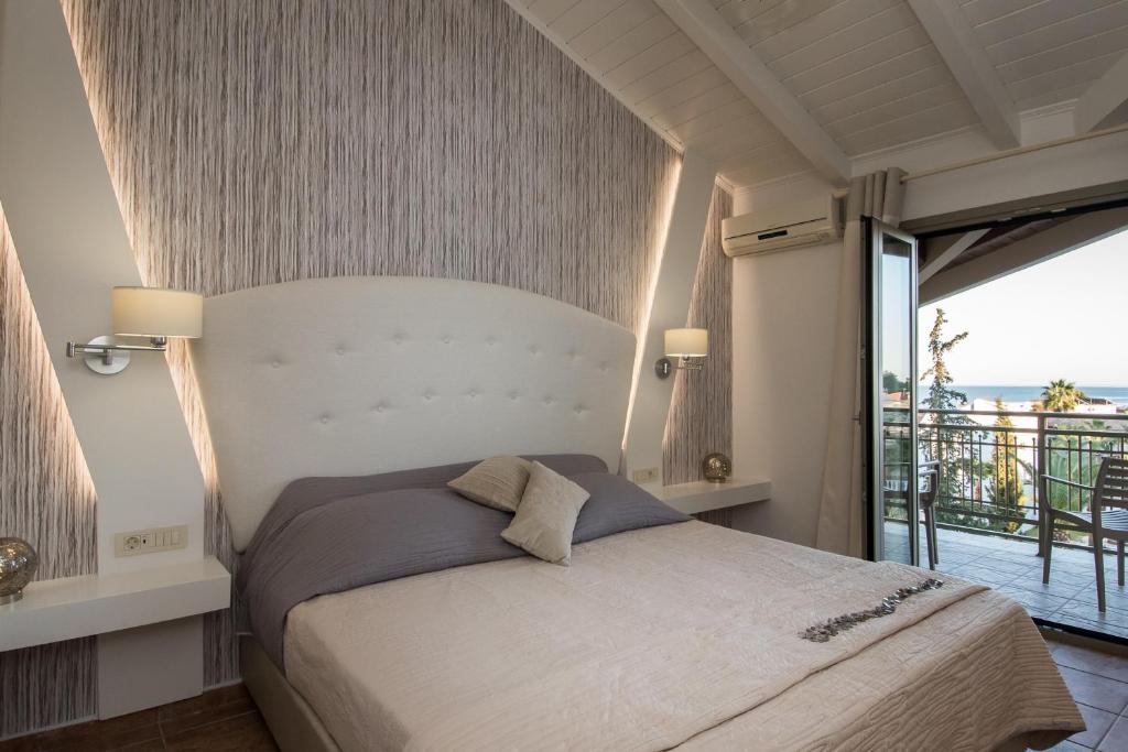 Letto o letti in una camera di Paradise Vezal