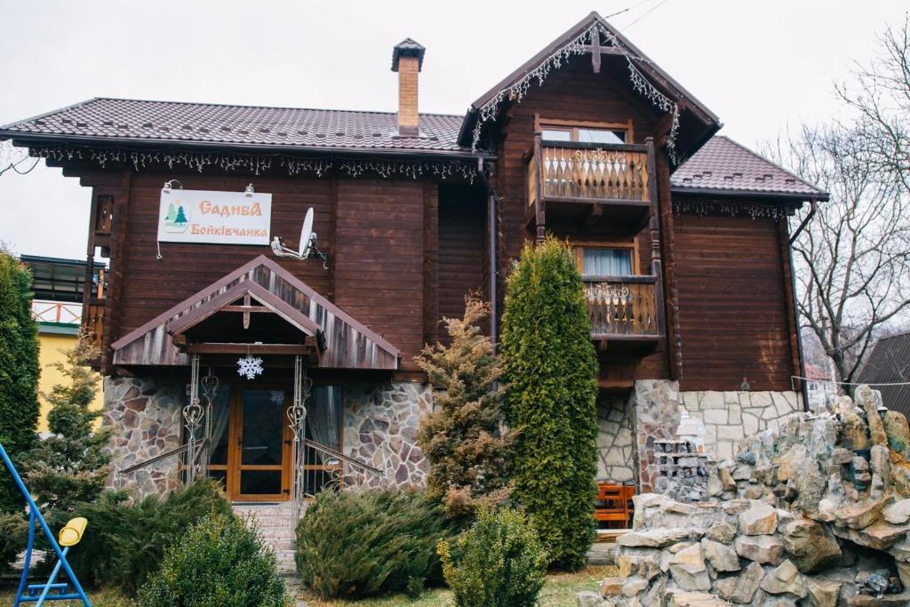 Budova, kde se penzion nachází