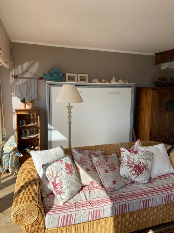Posteľ alebo postele v izbe v ubytovaní Sea Views Penthouse