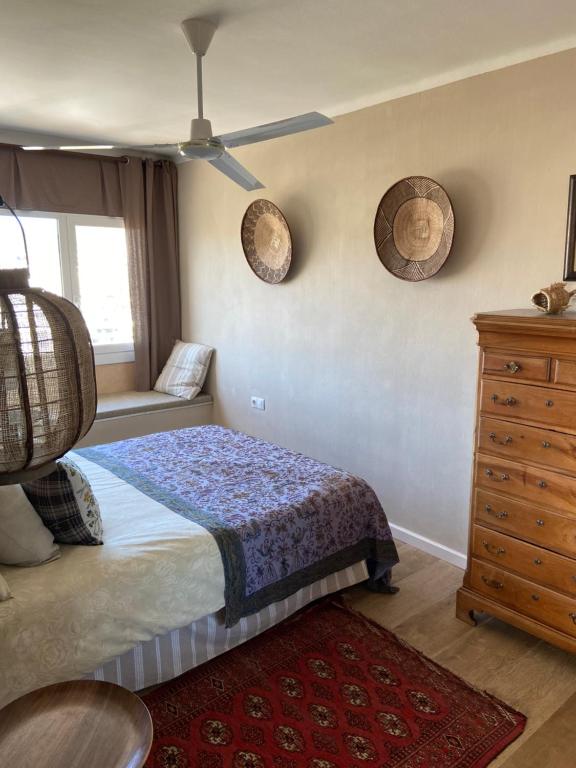 Posteľ alebo postele v izbe v ubytovaní Sea Views Penthouse