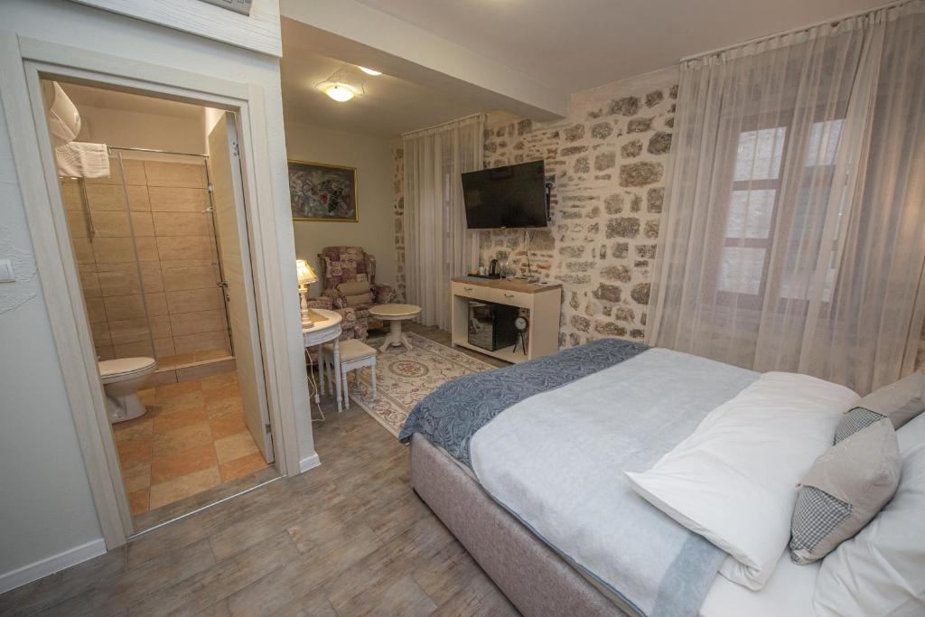 Voodi või voodid majutusasutuse Antika Guesthouse toas